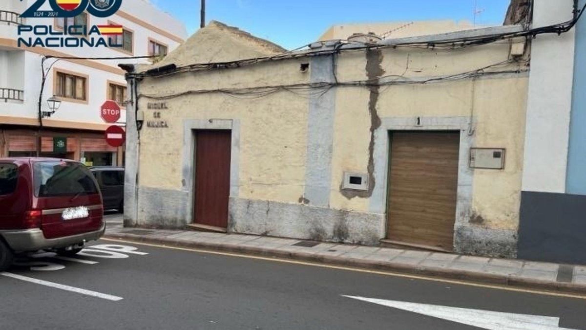 Una de las direcciones en las que se había empadronado hasta a 18 personas.