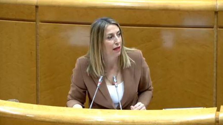 La presidenta extremeña Guardiola censura la amnistía por "legitimar una ruptura" para "perpetuar" a Sánchez