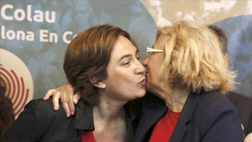 El CIS concede a Ada Colau y Manuela Carmena mejor nota que a los líderes nacionales