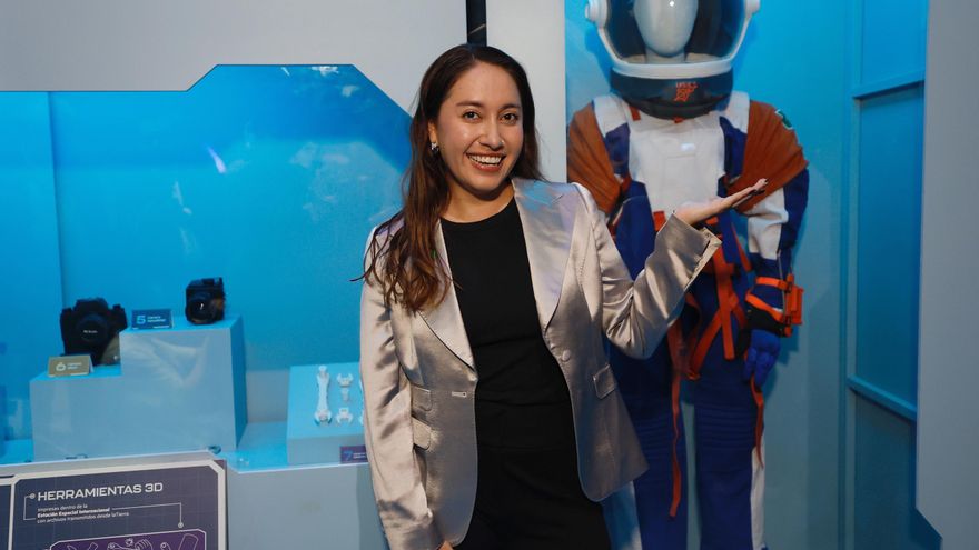 Katya Echazarreta motiva con exposición a infancias mexicanas a cumplir el sueño espacial