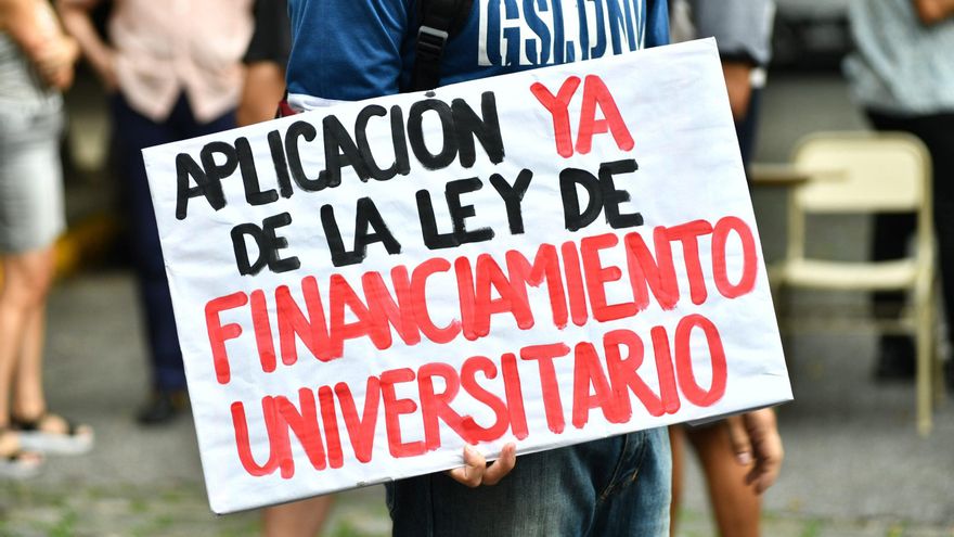 La Justicia le exigió al Gobierno que aplique de forma inmediata la Ley de Financiamiento Universitario