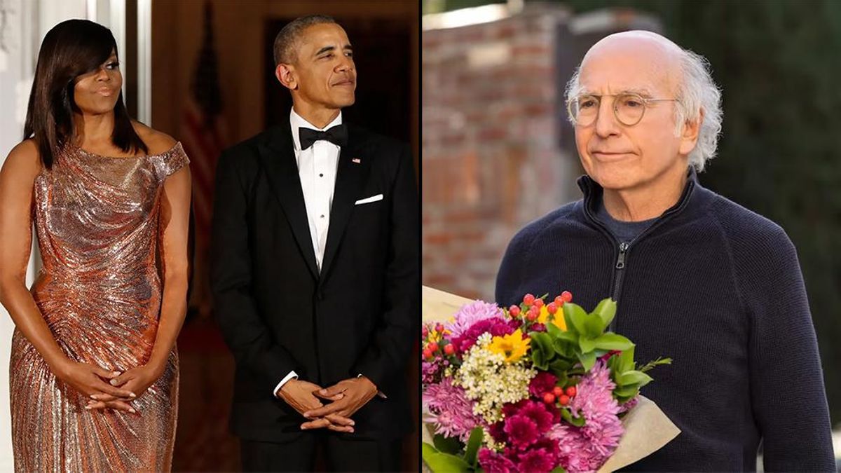 Los Obama se alían con Larry David y producirán su regreso a HBO con una comedia sobre la historia de EE.UU.