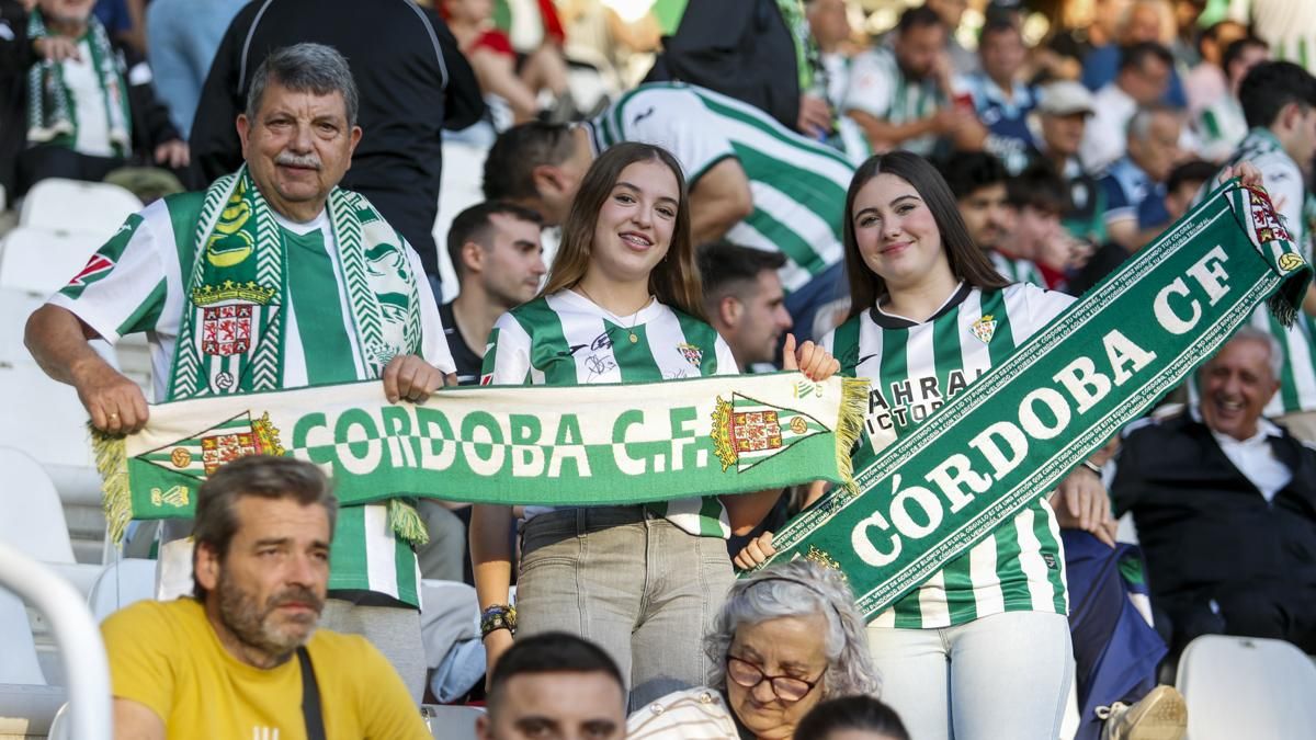 Grada Blanquiverde del Córdoba CF - Albacete BP