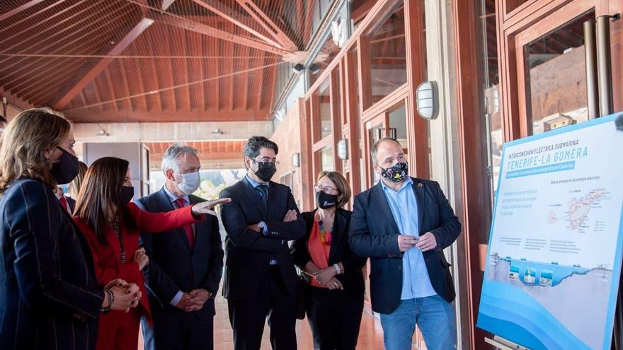 La conexión eléctrica submarina entre Tenerife y La Gomera costará más de 100 millones de euros