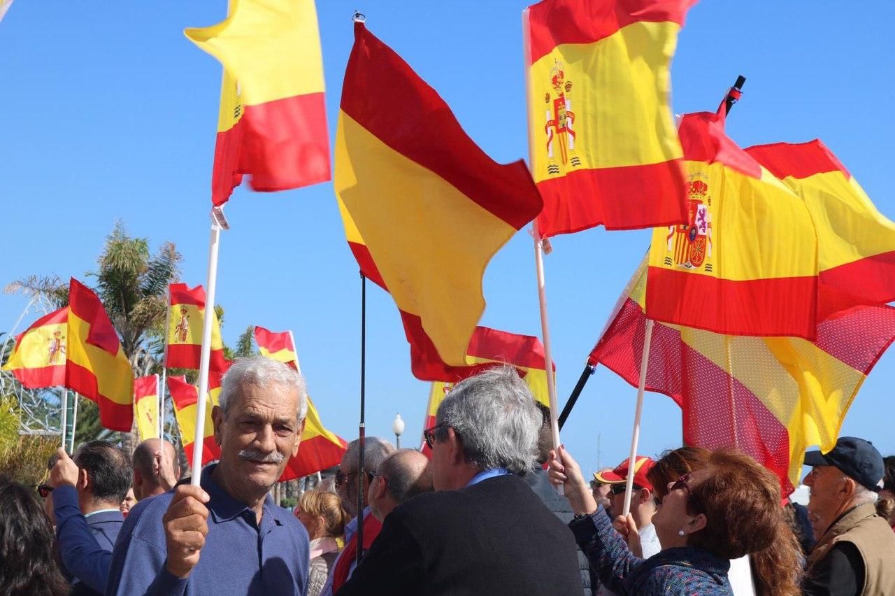 Concentración de Vox en Arrecife