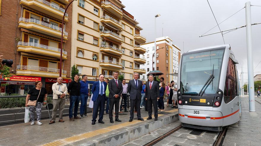 La ampliación del tranvía de Sevilla permite conectar en 20 minutos Plaza Nueva y Eduardo Dato