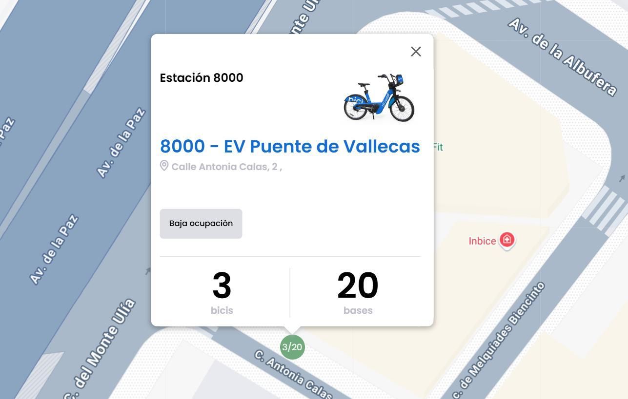 Primera estación virtual en Puente de Vallecas