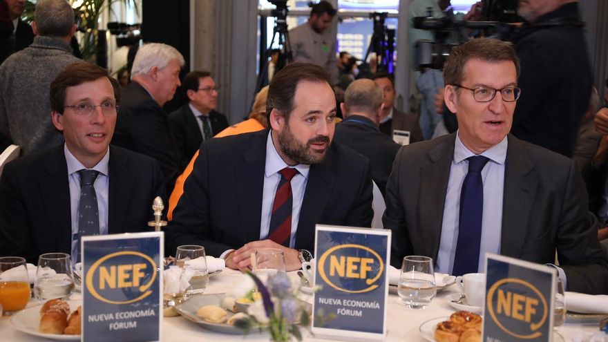 Núñez presenta en Madrid su programa para Castilla-La Mancha y se pregunta por qué “escandaliza” pactar con Vox