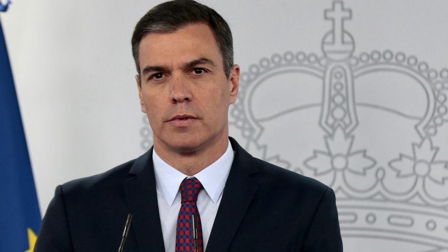 El presidente del Gobierno, Pedro Sánchez