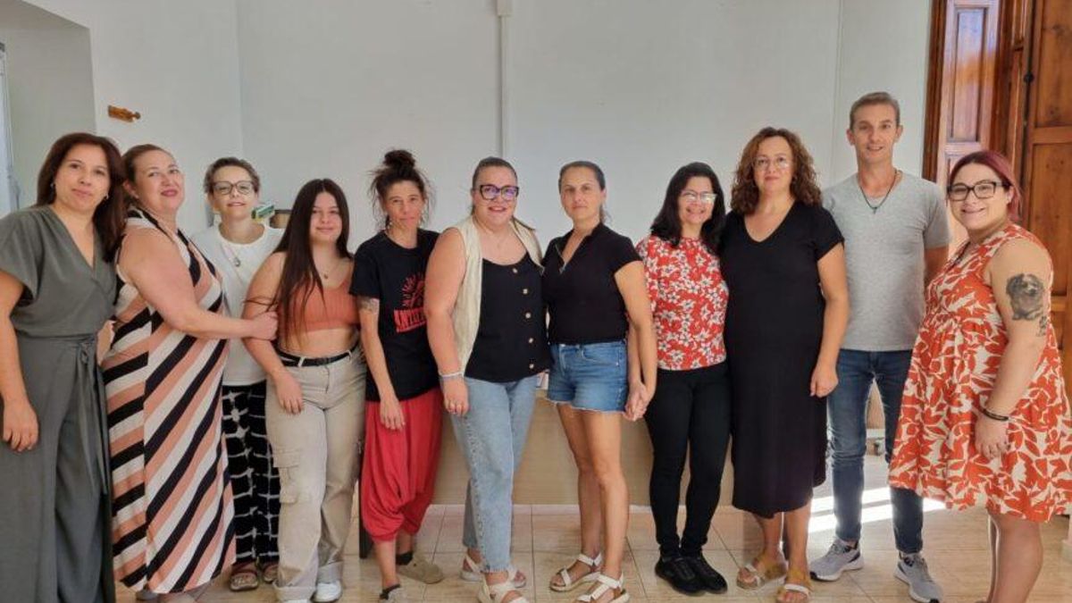 Participantes en el curso