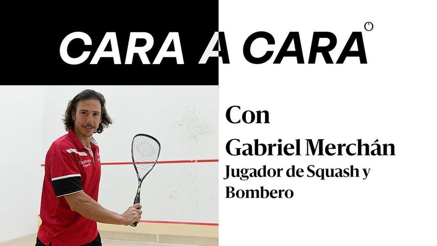 Gabriel Merchán, jugador de squash: "El deporte es mi vida"