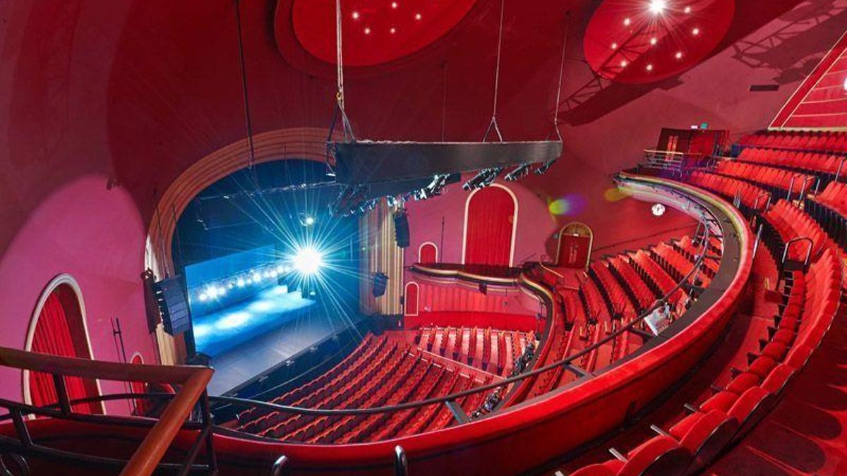 El interior del Teatro Coliseum, referente de los musicales en Madrid.