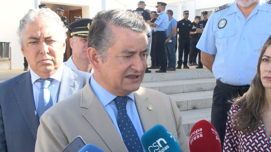 El consejero de Presidencia, Interior, Diálogo Social y Simplificación Administrativa, Antonio Sanz, este lunes