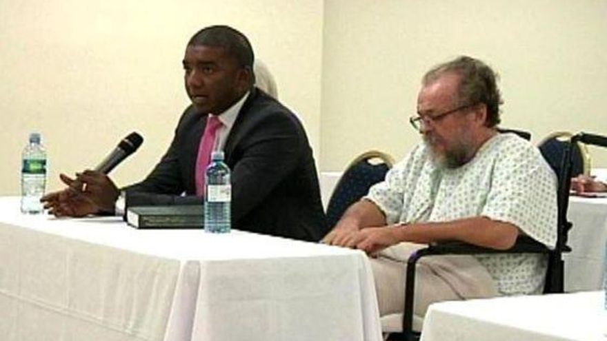 Vladimir Kokorev, en una vista en Panamá para su extradición a España. (Órgano judicial de la República de Panamá)