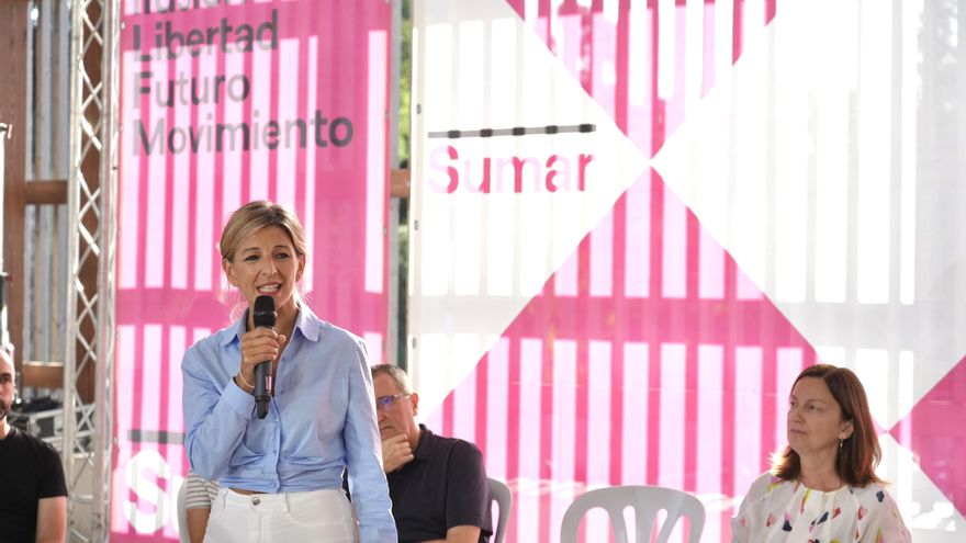 La vicepresidenta segunda del Gobierno de España y ministra de Trabajo, Yolanda Díaz.