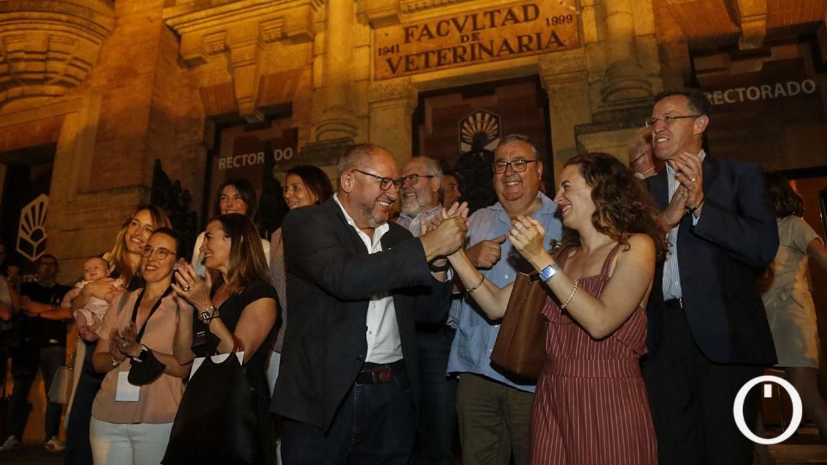 Las imágenes de la elección de Manolo Torralbo como nuevo rector de la Universidad de Córdoba