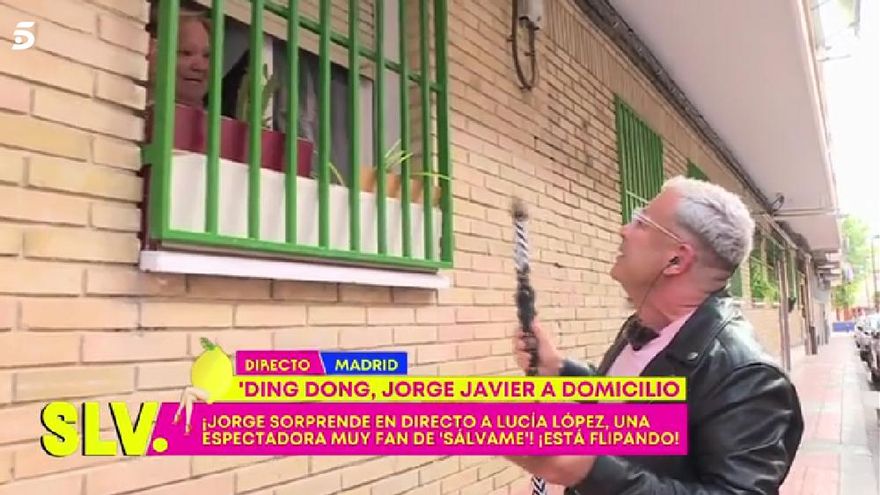 Así fue la primera visita a domicilio de Jorge Javier a una espectadora, que se explayó contra Matamoros