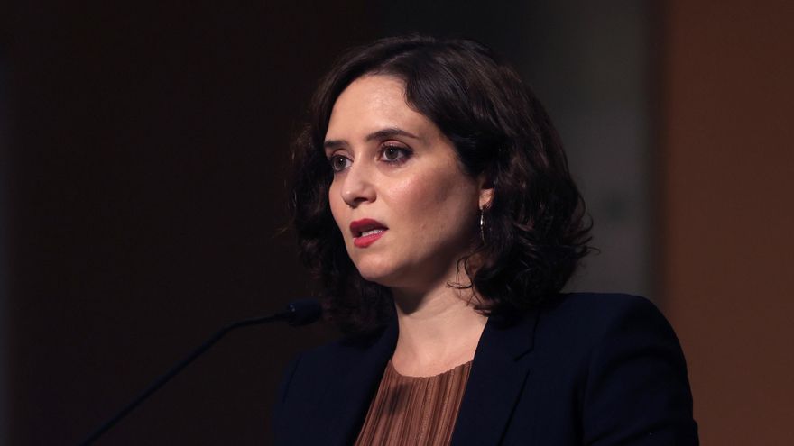 La presidenta de la Comunidad de Madrid, Isabel Díaz Ayuso
