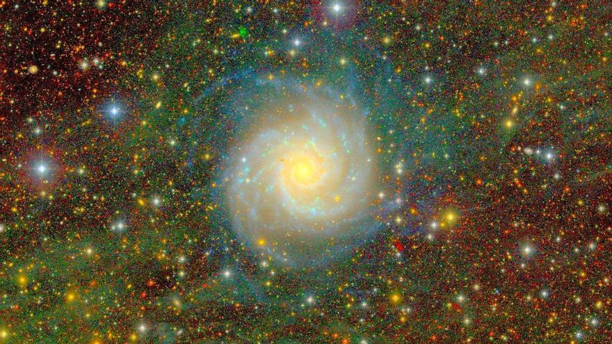 Observaciones desde el Teide revelan que las galaxias también pueden crecer de forma "explosiva"