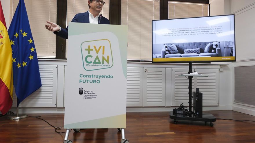 El decreto estrella de Coalición Canaria para responder a la crisis de vivienda lo apuesta todo al ladrillo y al sector privado