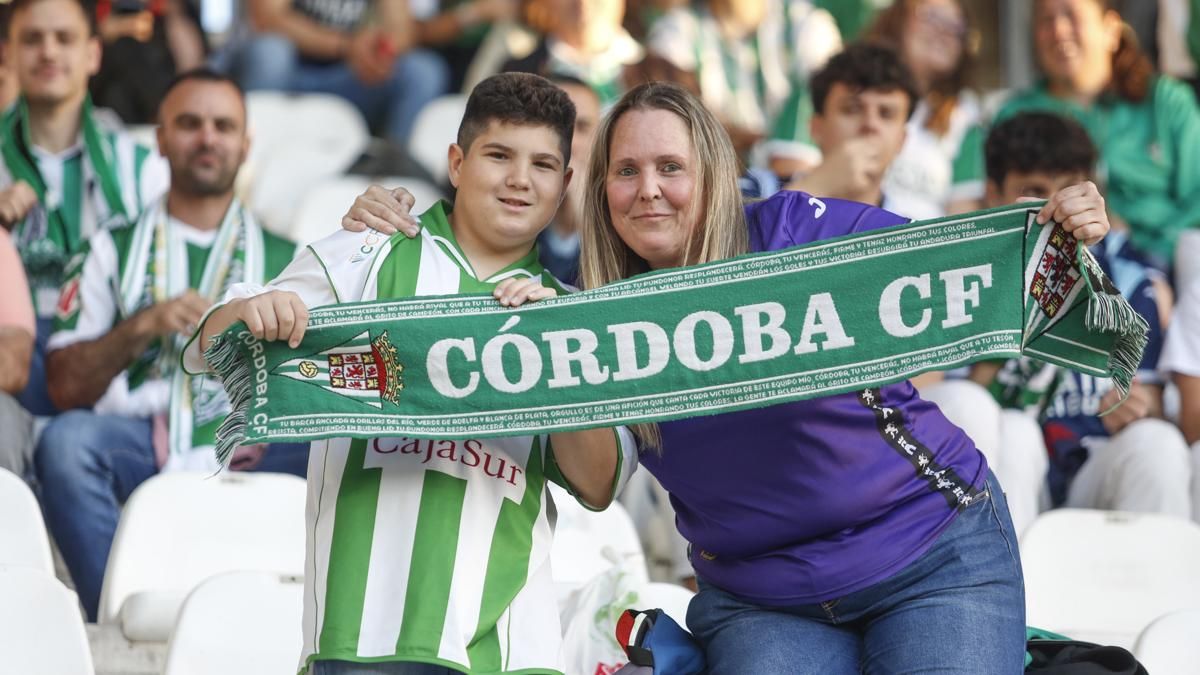 Grada Blanquiverde del Córdoba CF - Albacete BP