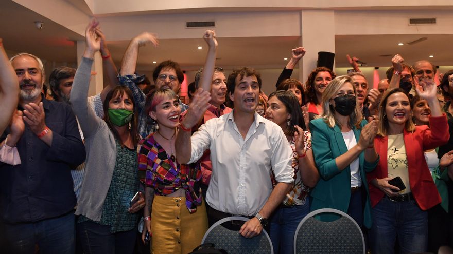 El Frente de Izquierda festejó ser la tercera fuerza a nivel nacional y sus cuatro bancas en Diputados