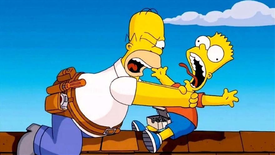 'Los Simpson' explica por qué Homer ya no estrangula a Bart como castigo desde hace tres temporadas