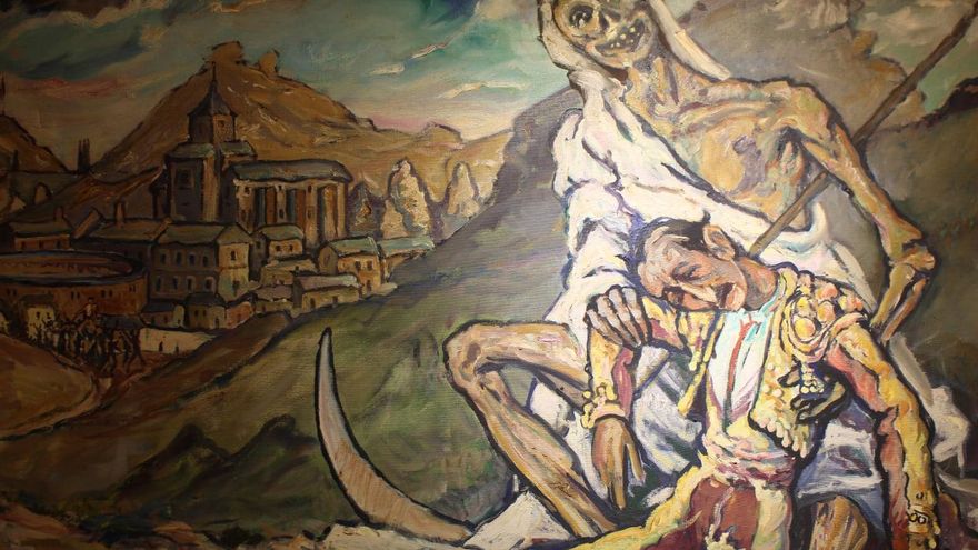 Guerrero Malagón, el expresionista toledano que pintó una España con seres "tristes" y "deshumanizados"