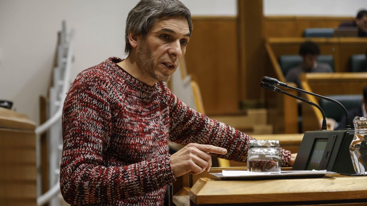 El parlamentario de Sumar, Jon Hernández.