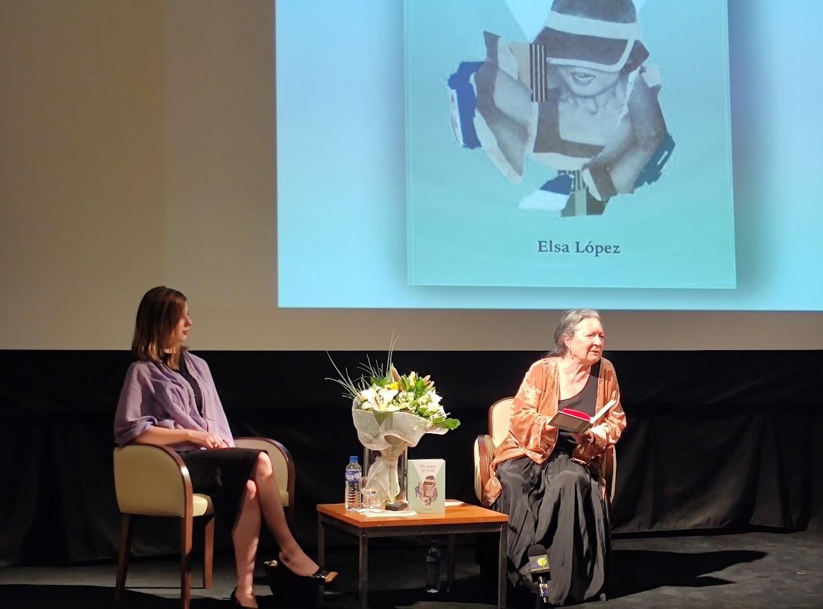 Elsa López junto a su nieta Elsa Estrella Echevarría.