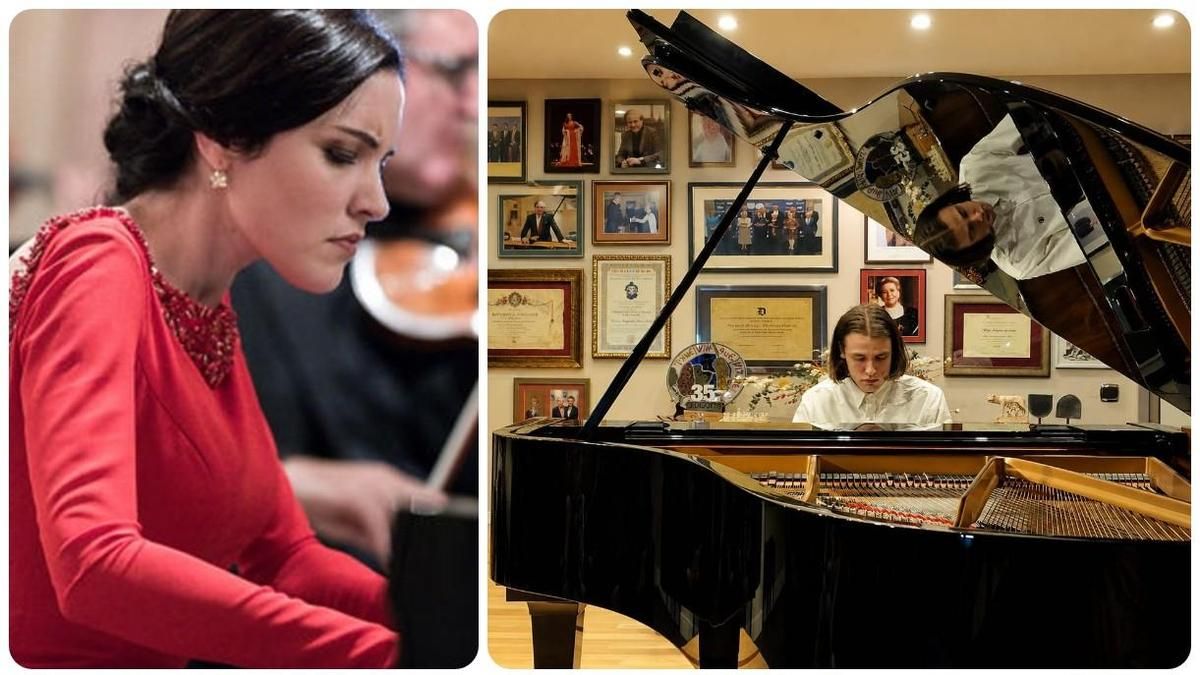 Los pianistas Óscar Sancho y Noemí Teruel Serrano cierran este domingo el fin de semana en la Sala Eutherpe