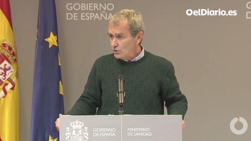 Fernando Simón en rueda de prensa.