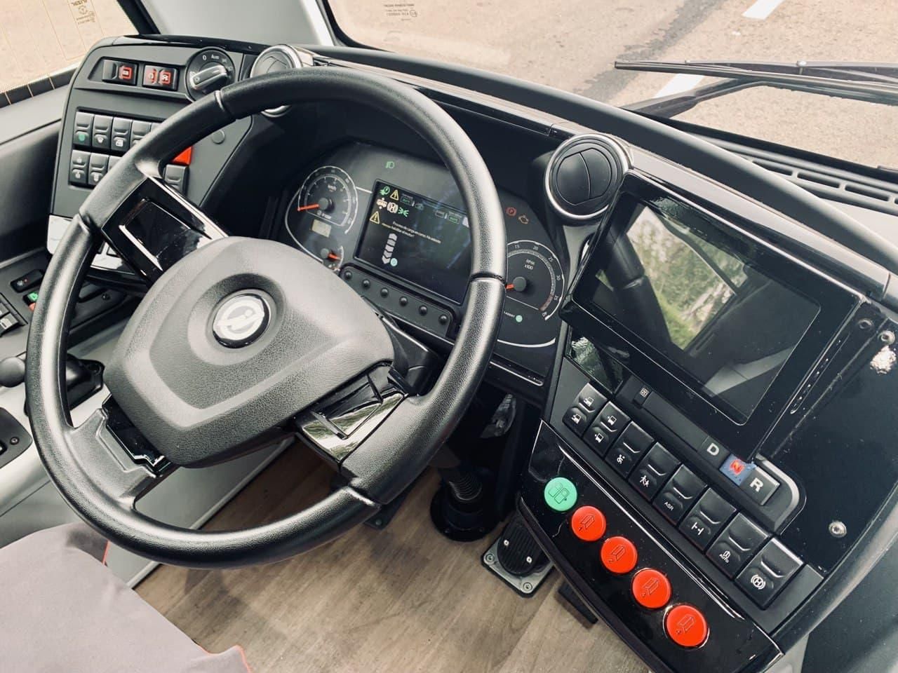 Zona de conducción del BEI de Vitoria