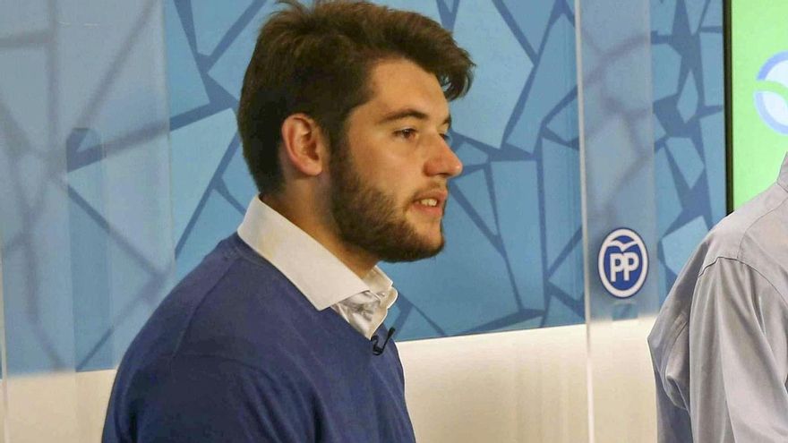 Fotografía de archivo, tomada el 30/04/2017, del secretario de Nuevas Generaciones (NNGG), Carlo Angrisano