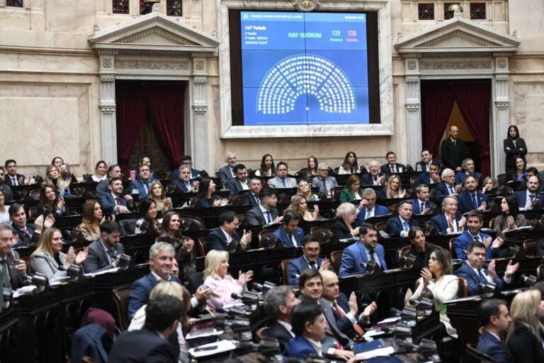 En Diputados se aprobó la media sanción del Súper RIGI. El proyecto ahora está en el Senado. Foto: cortesía Diputados Argentina