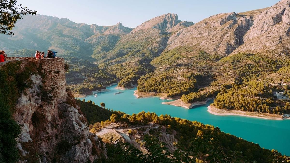 El Castell de Guadalest, un pueblo con vistas privilegiadas.