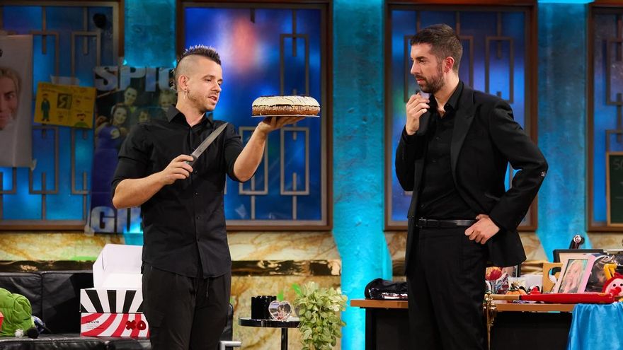 Dabiz Muñoz, durante su visita a 'La Revuelta' de Broncano