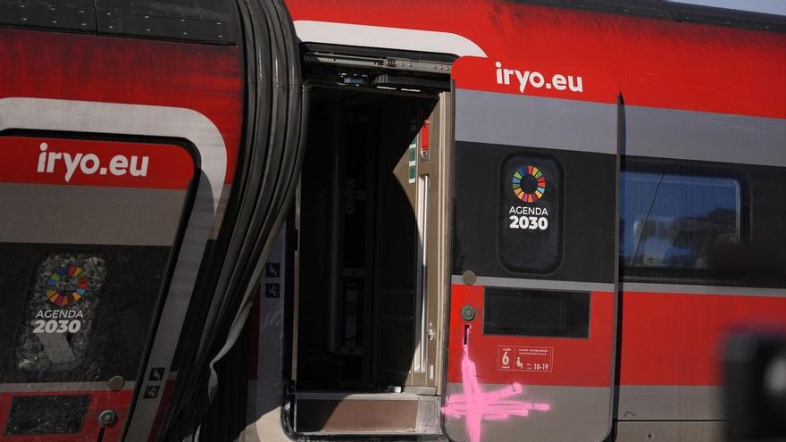 Uno de los vagones del tren de Iryo que descarriló, a 20 de enero de 2026, en Adamuz