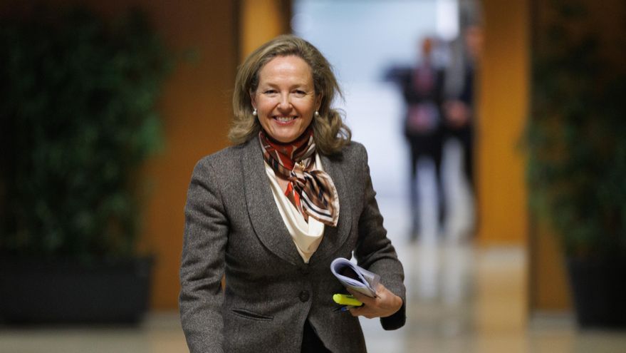 La vicepresidenta primera y ministra de Asuntos Económicos y Transformación Digital, Nadia Calviño.