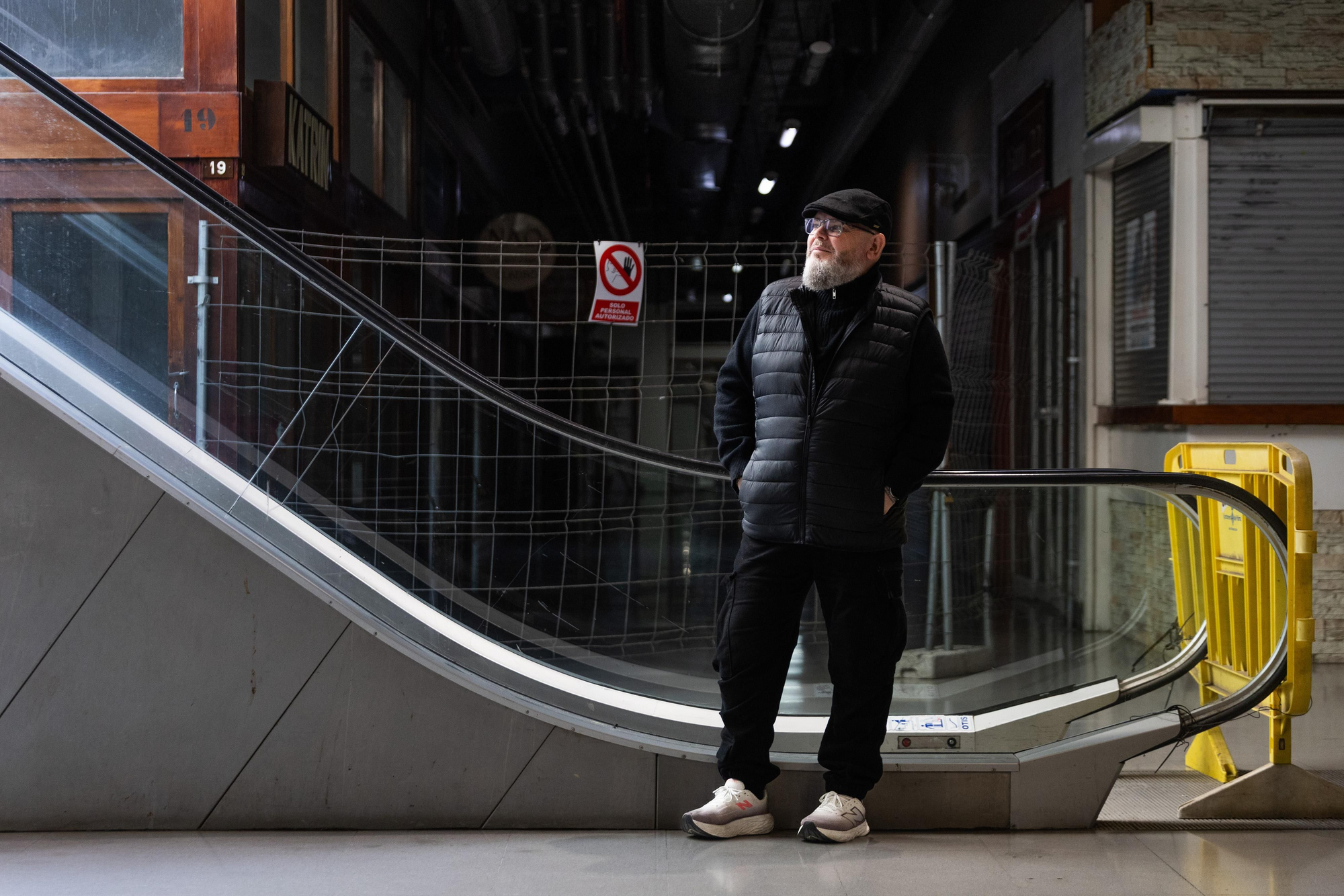 Fran, uno de los antiguos clientes de la galería comercial: "La Playa Mayor es ahora prácticamente fantasma"