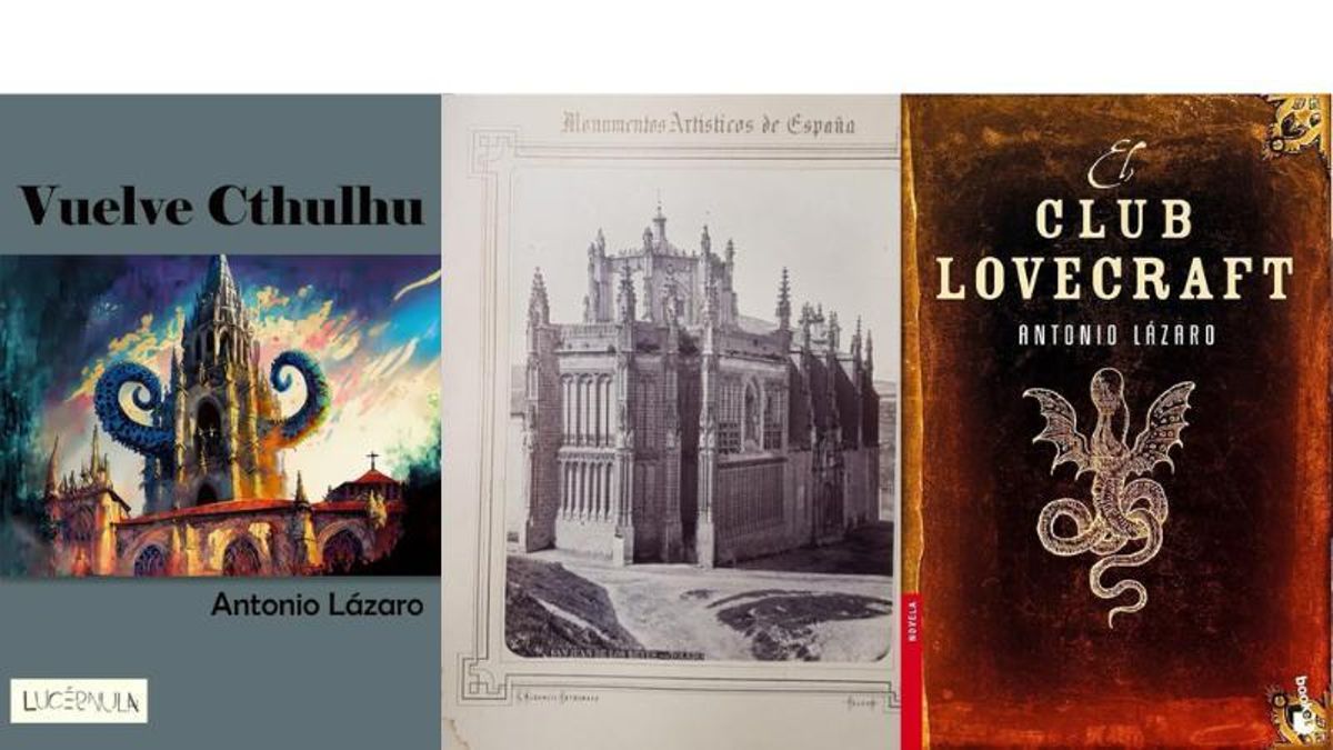 Portada de varias de las novelas mencionadas en el artículo