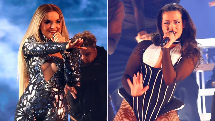 Melody y Chanel, en la final del Benidorm Fest 2025