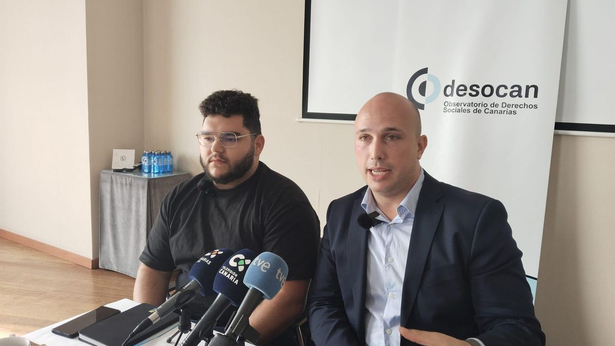 La directora del Observatorio de Derechos Sociales (ODESOCAN), Emma Colao, presentó, ante los medios de comunicación, el Informe realizado por el Observatorio que audita los Presupuestos Generales realizados por el Gobierno de Canarias para 2025