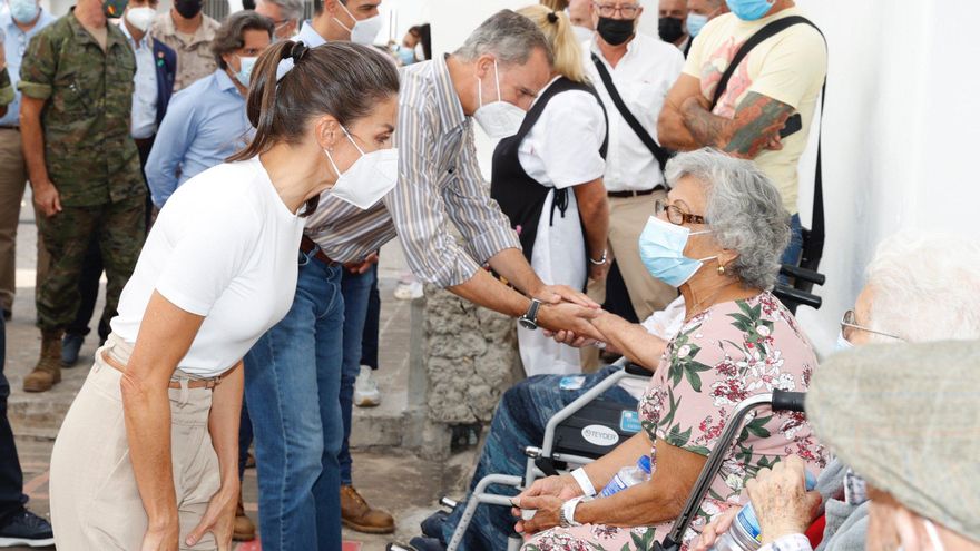 Llegada de los reyes a La Palma. / UME