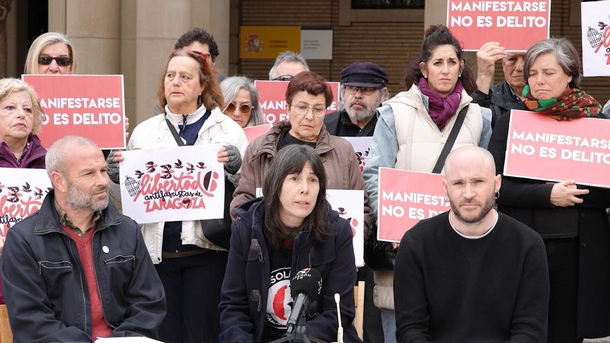 Los condenados a prisión de “Los 6 de Zaragoza” presentan la solicitud de indulto al Gobierno