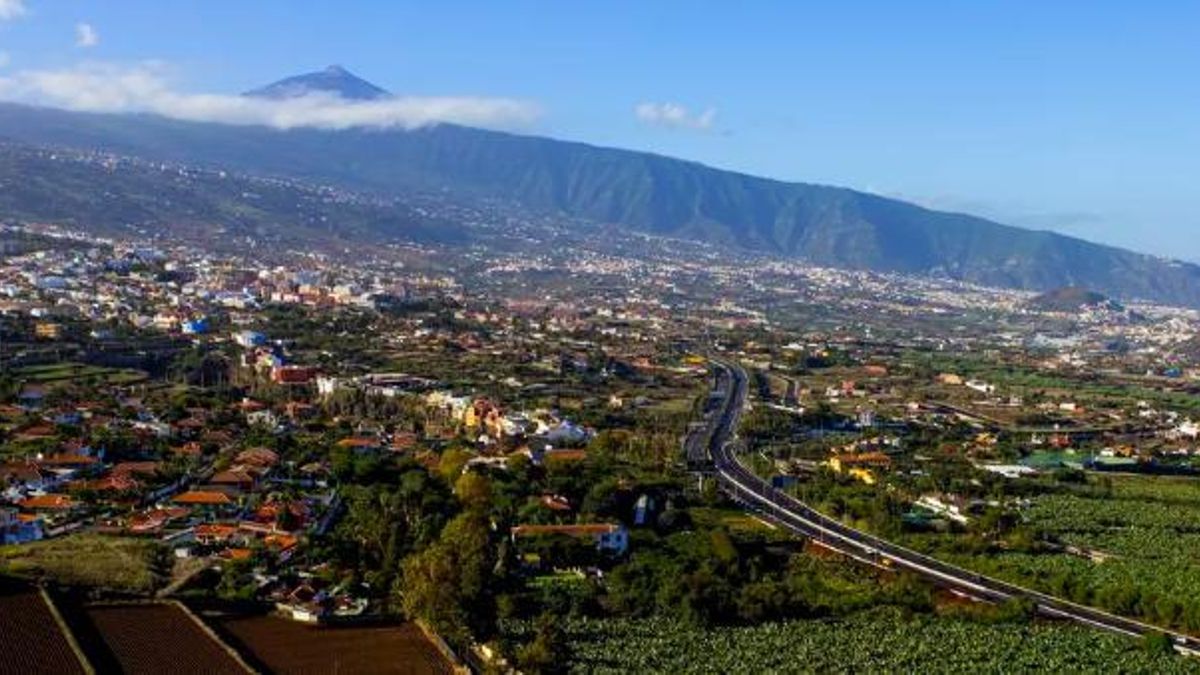 El Valle de La Orotava desde el Mirador de Humboldt