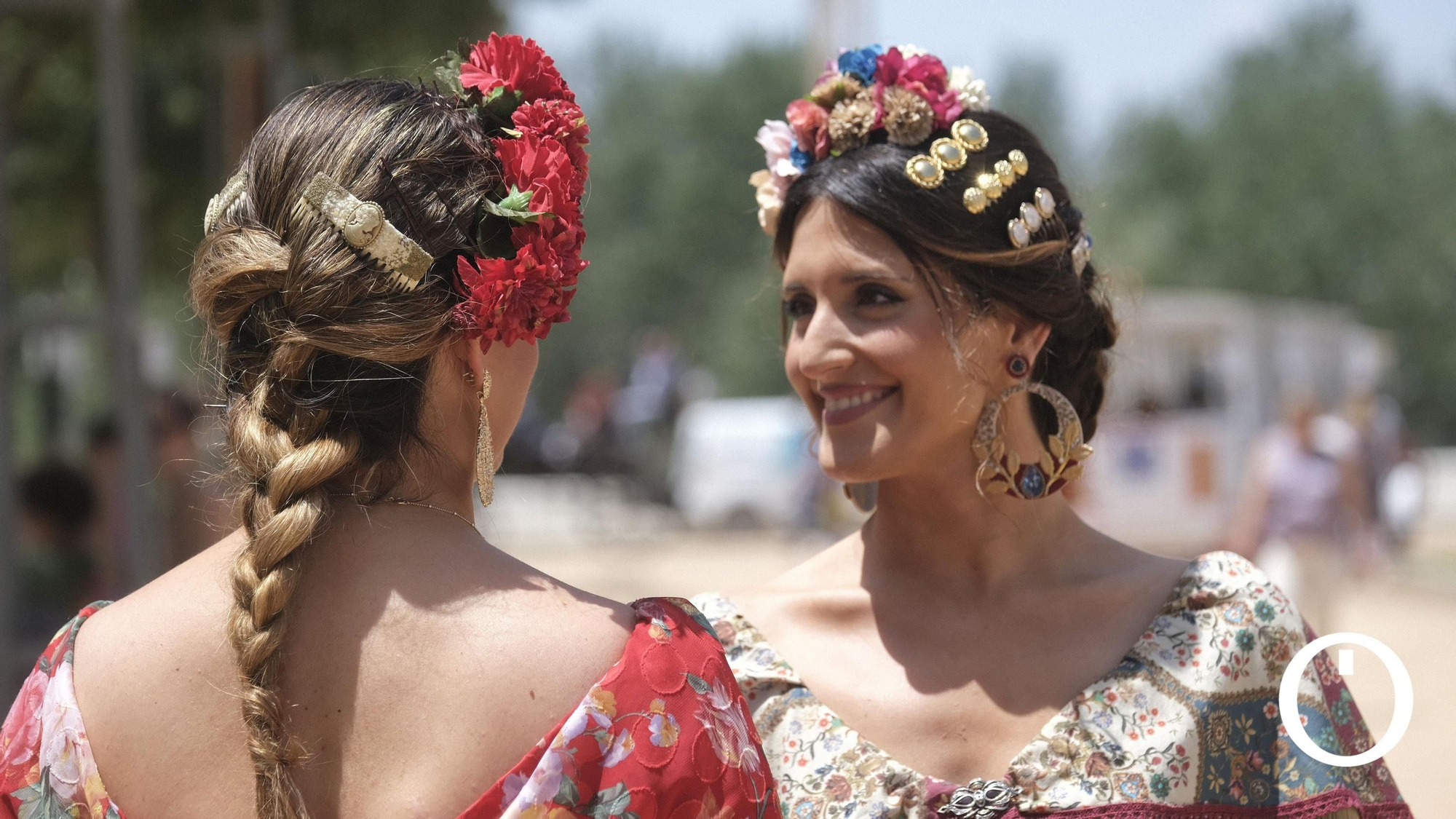 Ambiente de jueves en la feria de Córdoba.