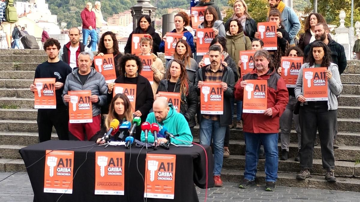 El consejo de estudiantes de la EHU se suma a los sindicatos y llama a los 45.000 universitarios a parar por la vivienda