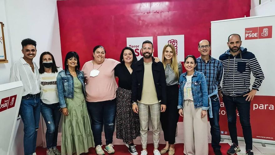 Ayraldo Montesdeoca, reelegido para liderar Juventudes Socialistas de Teror.