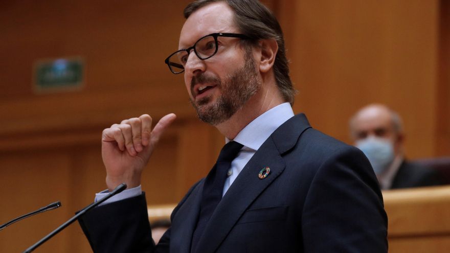 El portavoz del Grupo Popular en el Senado, Javier Maroto. EFE/J.J. Guillén/Archivo